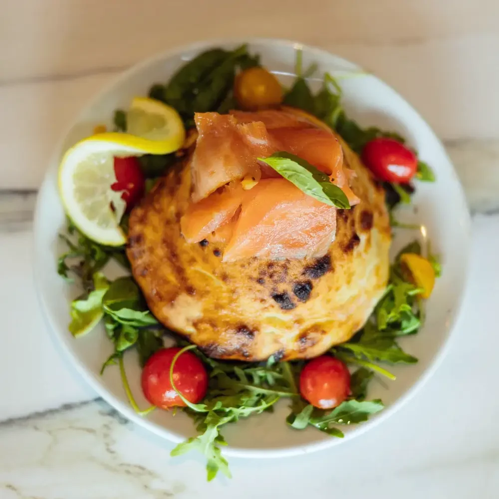 Burrata al Forno Salmone